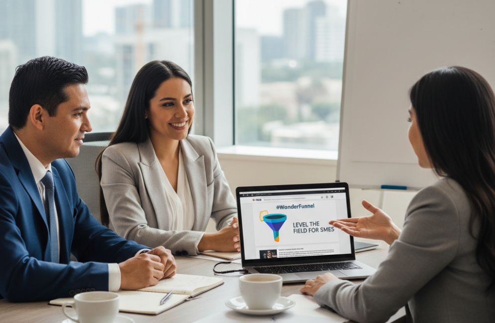 La Estrategia Marketing PYMES Que Funciona: #WonderFunnel Destacada en Sunshine State Today