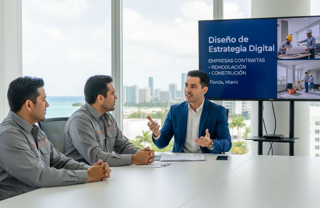 Plan Maestro: El Diseño de Estrategia Digital para Contratistas de Alto Valor