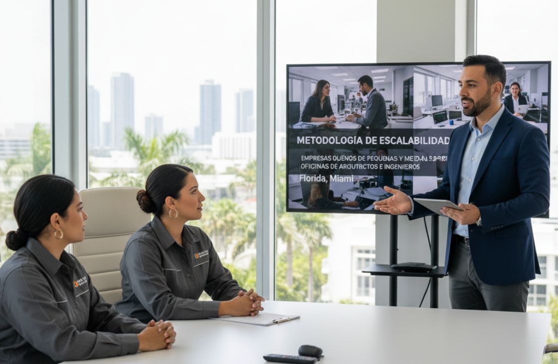 Escala tu Negocio: La Metodología de Escalabilidad para Arquitectos e Ingenieros