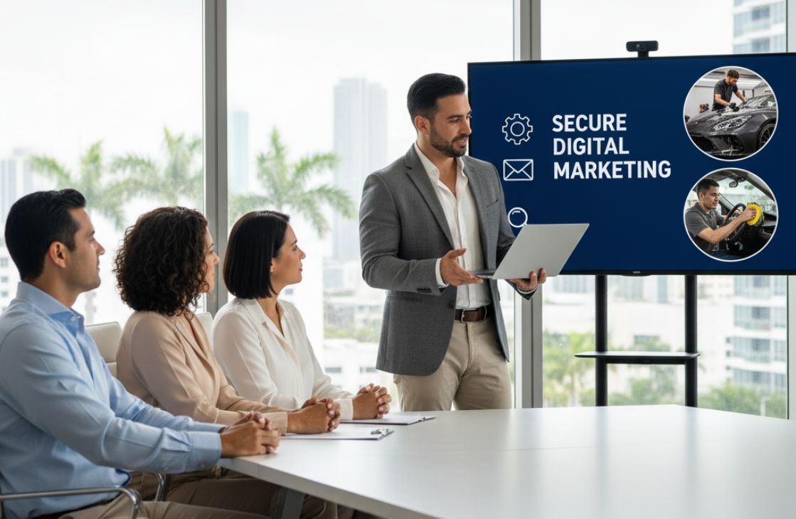 Cyber-Smart Growth: The Secure Digital Marketing System for PYMES