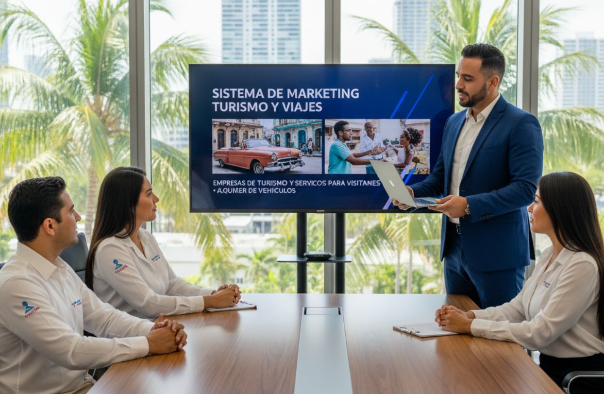 Pasaporte al Éxito: Tu Sistema de Marketing de Turismo y Viajes para PYMES